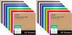 Cricut® Value Iron-On, Rainbow Sampler - 12 in x 12 in- HTV Heat Transfer Vinyl by Unknown
