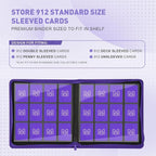 Premium Card Binder 12 Pocket for 720 Pockets Trading Card Binder, PU Zipper - Image 3