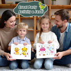 48 Sheets Create Funny Mixed Animals Stickers, Make a Face Stickers - Image 7