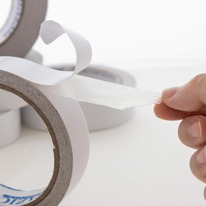 BAZIC PRODUCTS Double Sided Tape, 1 in x 36 Yd, invisible bonding on paper and - Image 3