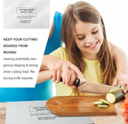 Haull 6 Pcs Non slip Cutting Board Mats Non Absorbent Safety Mat - Image 6