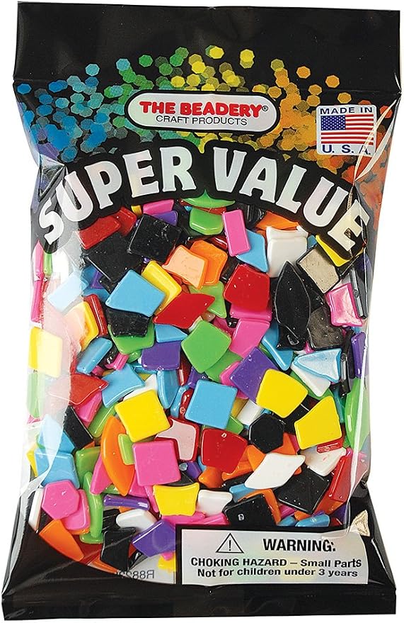 The Beadery Plastic Mosaic Pieces by Unknown