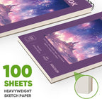 Soucolor 9"x12" Sketch Book for Women, and Adults - Image 4