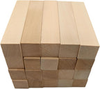 20PCS Basswood Carving Blocks, Whittling Wood Carving Kit, Unfinished Wooden by Unknown