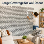 12 Inch Geometric Stencils for Painting, PET Texture Pattern Templates for - Image 2