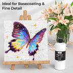 Nicpro White Large Acrylic Paint, Rich Pigments, Non Toxic Craft Paint - Image 5