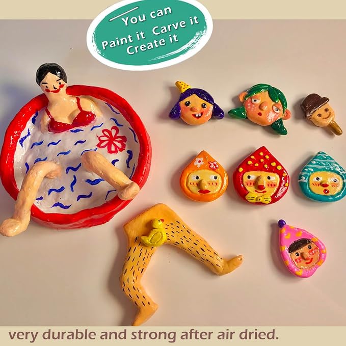 ReArt Natural Air-Dry Clay 5lbs - Image 6