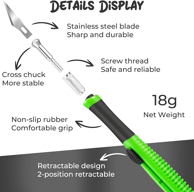 Exacto Knife, 1 Pack Craft Knife - Image 5
