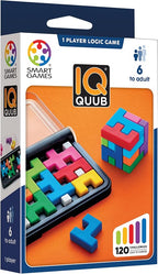 SmartGames IQ Quub – 2-in-1 Travel Logic Puzzle & 3D Cube Building Game - Image 5