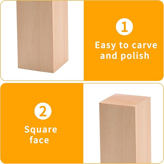 Basswood Carving Blocks, Basswood - Image 3