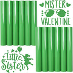 HTV Heat Transfer Vinyl, Fruit Green 12pcs 12" x 10" Iron-on Vinyl | Iron On by Unknown