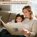 8.5x11 Inch Scrapbook Photo Album, Linen Cover DIY Scrapbooks - Image 7