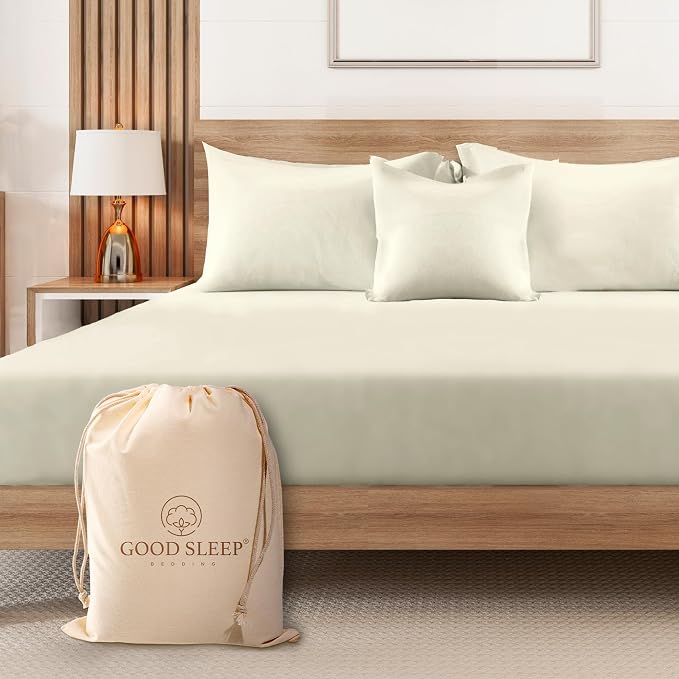 Good Sleep Bedding King Size Fitted Sheets Only by GoodSleepBedding