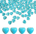 Turquoise Love Beads for Jewelry Making 200pcs 12mm Natural Semi-Precious by PAMIRTONG