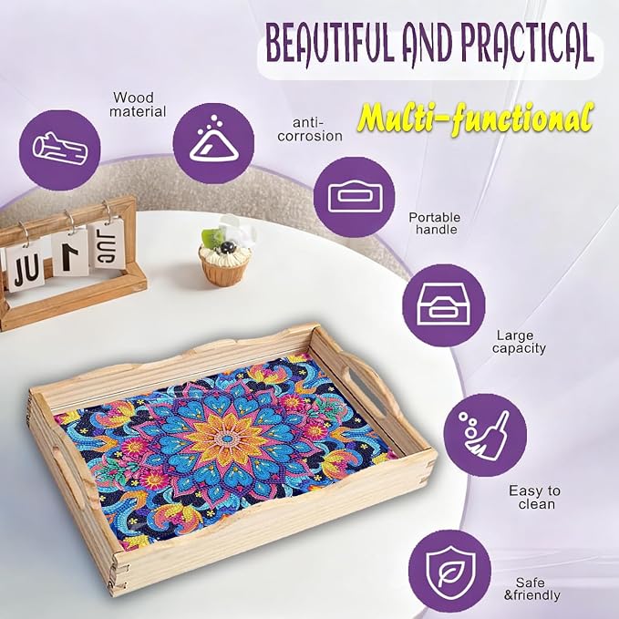 EWJRNSF Mandala 5D Diamond Painting Diamond Art Kits - Image 4