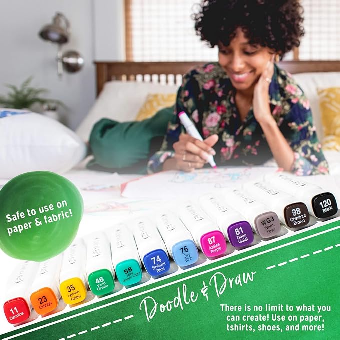Crafts 4 All Fabric Markers for Clothes - Image 7