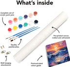 Clendo Beach Paint by Numbers Kit - Image 7