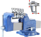 6" Heavy-Duty Bench Vise 13200LBS Stronger Clamping Force Ductile Iron Bench by COGNATIVE