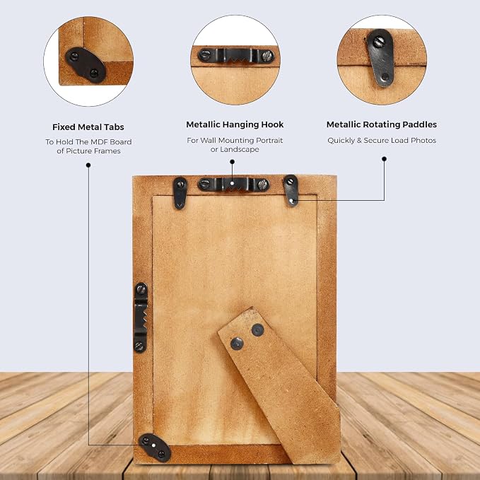 Handicrafts Home Decorative Picture Frame Wooden Photo Frame and Collage - Image 4