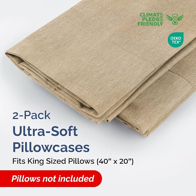 King Pillow Cases Set of 2 - Image 2