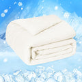HOMFINE Cooling Comforter Queen Size, Japanese Double-Sided Cold Tech Fabric by HOMFINE