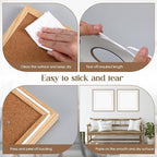 Tatuo 2 Rolls Double Sided Foam Tape PE Foam Tape Sponge Soft Mounting Adhesive - Image 6