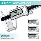 Kynup Digital Caliper, Caliper Measuring Tool, Micrometer Dial Vernier Caliper - Image 5