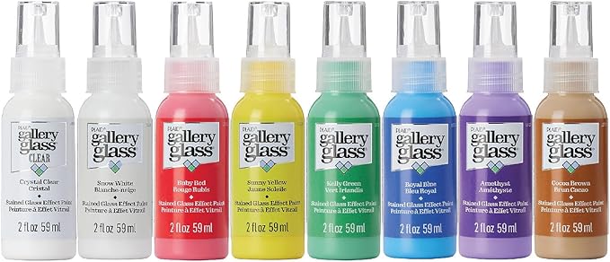 Plaid Gallery Glass Window Color Beginner Set by GalleryGlass