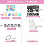 Simgoing Classroom Decor DIY Giant Friendship Bracelet Garland Teacher Table - Image 3
