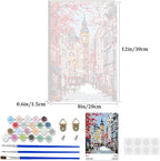Lxmsja Big Ben Paint by Numbers Kit - Image 4