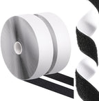 2''×27Ft Black Heavy Duty Hook And Loop Tape Adhesive, No Punching Picture Wall by ThankforvisitingSKYNEO
