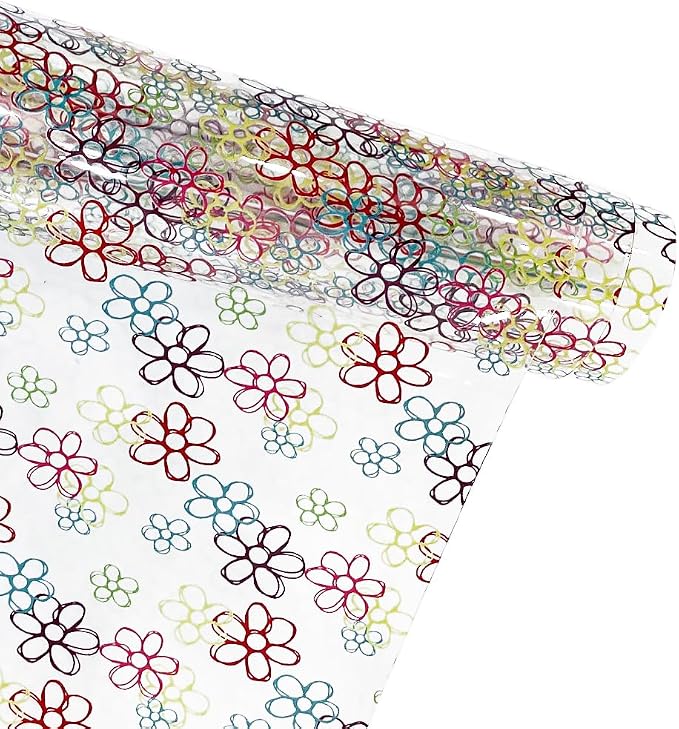 ONEART | Printed TPU Jelly Faux Leather 12 x 53 inches Transparent Clear Jelly by ONEART