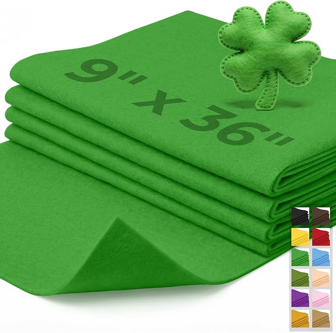 IONTACH 9" X 36" Soft Felt Sheets 1.6mm Thick | Acrylic Felt Fabric by IONTACH