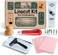 Linocut Kit for Printmaking, Linoleum Blocks for Printmaking Supplies, Block by Unknown