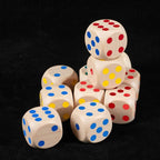 20 Pcs Blank Wooden Dice, 18 mm Natural Sandalwood Wooden Blank Dice - Image 7
