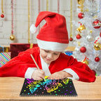 ZMLM Scratch Paper Art-Crafts Gift: 2 Pack Rainbow Notebooks Supplies Toys - Image 4