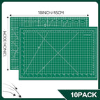 10 Pcs Self Healing Cutting Mat Bulk, A3 Sewing Boards - Image 3