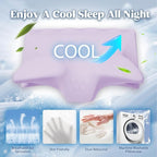 Cervical Pillow for Neck Pain Relief, Cooling Contour Memory Foam Pillows - Image 3