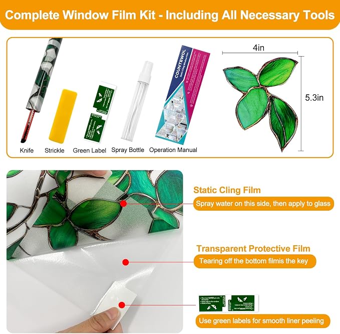 COUNTEWOL Window Privacy Film - Image 2