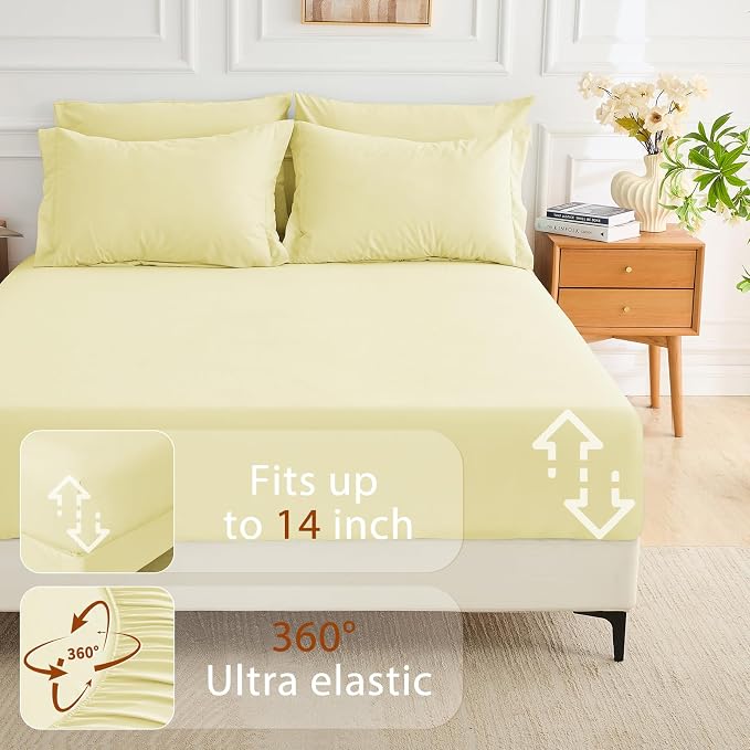 MUXHOMO 7 Pieces Queen Comforter Set, Soft Bed in a Bag Queen Size, All Season - Image 7