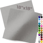 IONTACH 18" X 18" Soft Felt Sheets 1.6mm Thick | Acrylic Felt Fabric Sheets by IONTACH