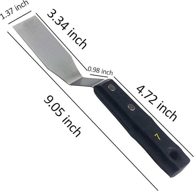 Large Painting Knife 5pcs by AebDerp Acrylic Paint Knife - Image 5
