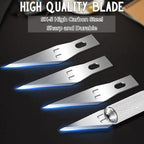 Jetmore 100 Pack Exacto Knife Blades, Hobby & Craft Knife Replacement Blades - Image 3