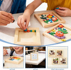 FSWCCK 5 Pack 6 x 6 inch Wood Panel Boards, Unfinished Wood Canvas Panels - Image 7