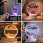 Meditation Sand lamp Liquid Motion 16 Color, Guided Visual Meditation Tool - Image 3