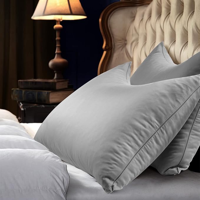 Cooling Crescent Side Sleeper Pillow Cases King Size Set of 2 - Image 7