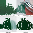 FUNKAKA Dark Green HTV Heat Transfer Vinyl Rolls, Adhesive Vinyl - Image 5