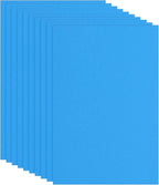 PATIKIL EVA Foam Sheet 10Pcs 12x8 Inch 2mm Thick Sky Blue | Easy Cutting EVA by PATIKIL