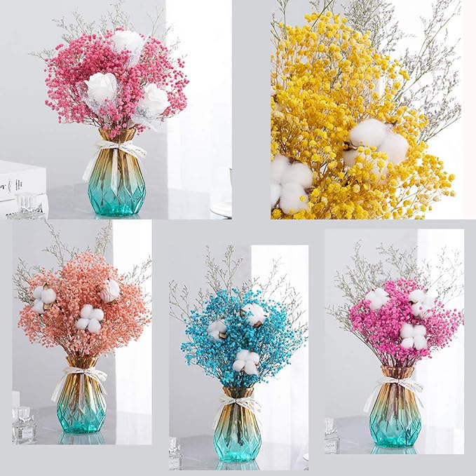 Vignee Real Dried Pressed Leaf Flowers-Multiple Colorful Pressed Flowers Daisies - Image 7