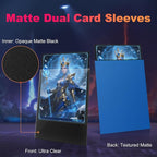 200 Pack Card Sleeves, Matte Dual Trading Card Sleeves - Image 2